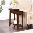 Convenience Concepts American Heritage Flip Top End Table - Espresso Wood Finish