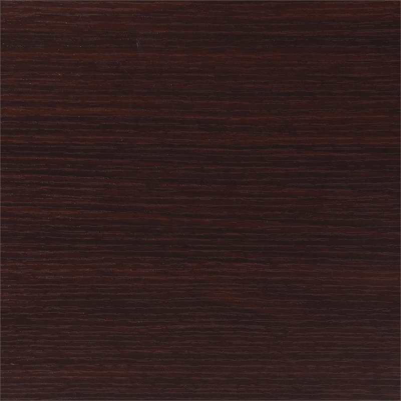 Convenience Concepts Newport Console Table in  Mahogany Espresso Wood Finish