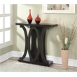 Convenience Concepts Newport Hailey Console Table in Espresso Wood Finish