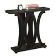 Convenience Concepts Newport Hailey Console Table in Espresso Wood Finish