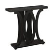 Convenience Concepts Newport Hailey Console Table in Espresso Wood Finish