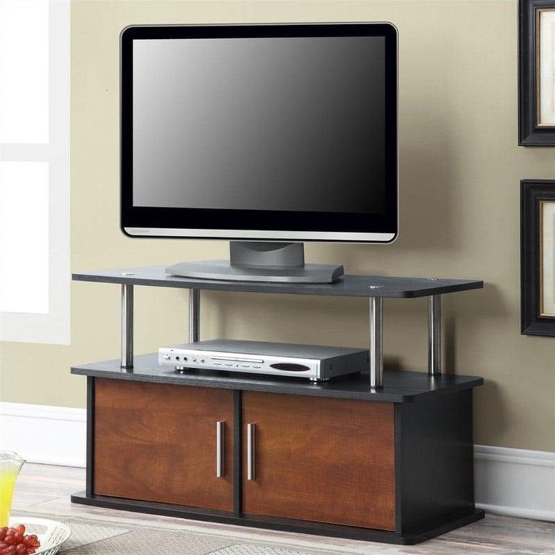 Designs2Go 36" 2 Door Deluxe TV Stand with in Cherry 151165CH