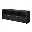 Newport Marbella 60-inch TV Stand with Cabinets and Shelves in Espresso Wood
