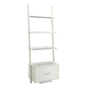 convenience concepts american heritage bookcase file drawer