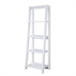 Convenience Concepts Newport Lilly Bookcase in White Wood Finish