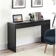 Convenience Concepts Northfield Hall Console in Black Wood Finish