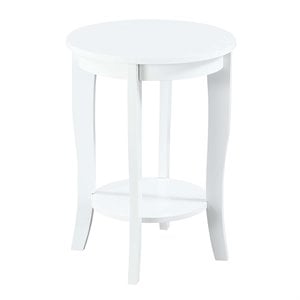 convenience concepts american heritage round end table