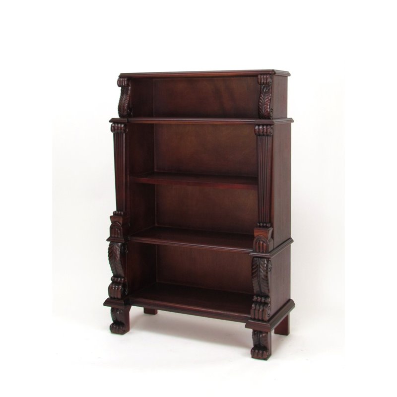 Wayborn 4 Shelf Bookcase in Brown Cymax Business