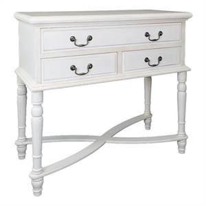 winter white cottage sideboard console 39wx18dx35