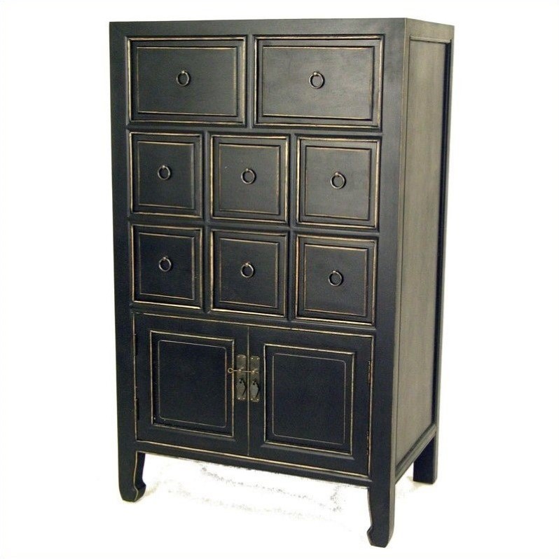 Accent Chest in Antique Black 5544