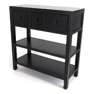suchow console with 3 drawers 32wx14dx34