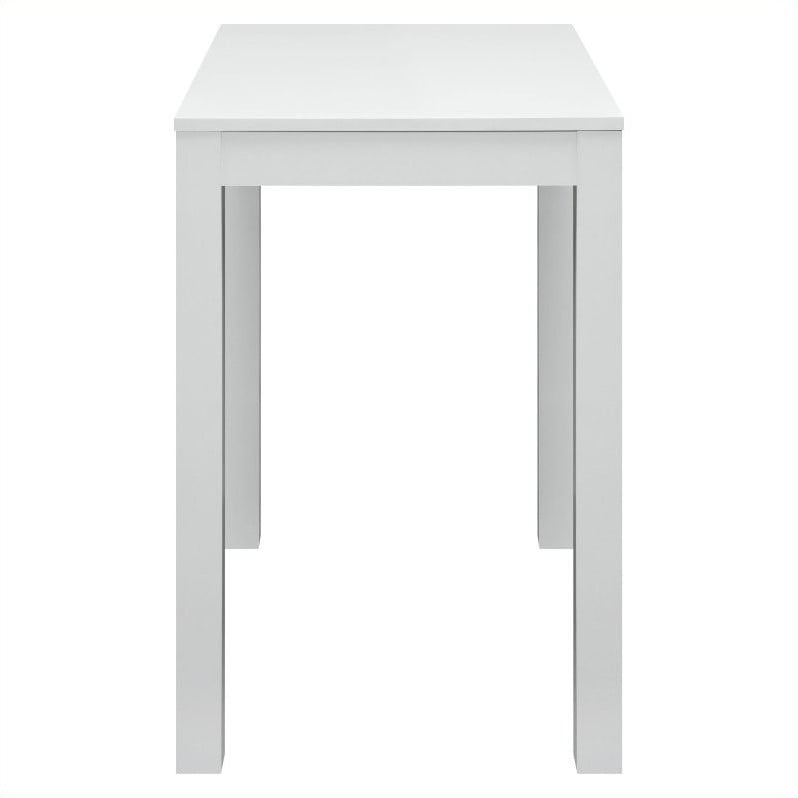 Altra Furniture Parsons Writing Desk in White - 9178096