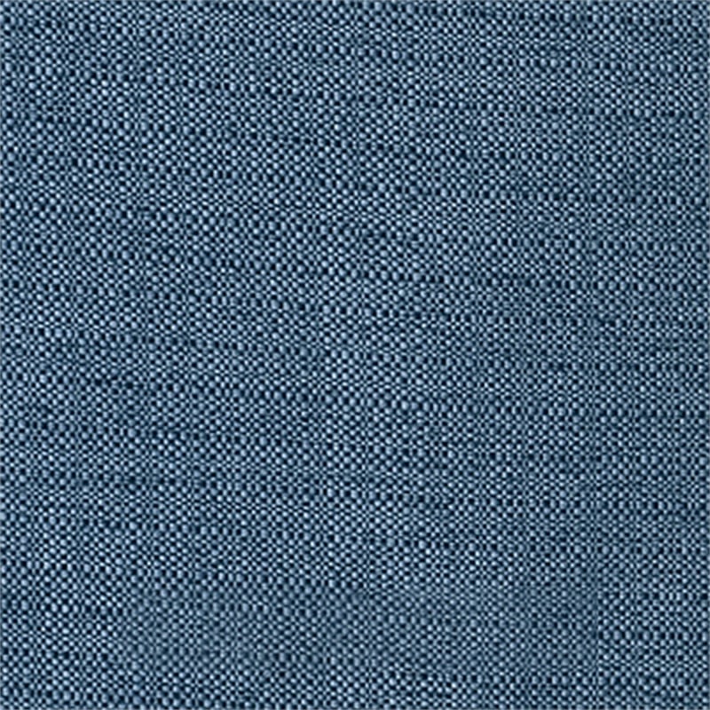 Poundex Furniture 2 Piece Fabric Compact Sectional Sofa Set in Blue Color