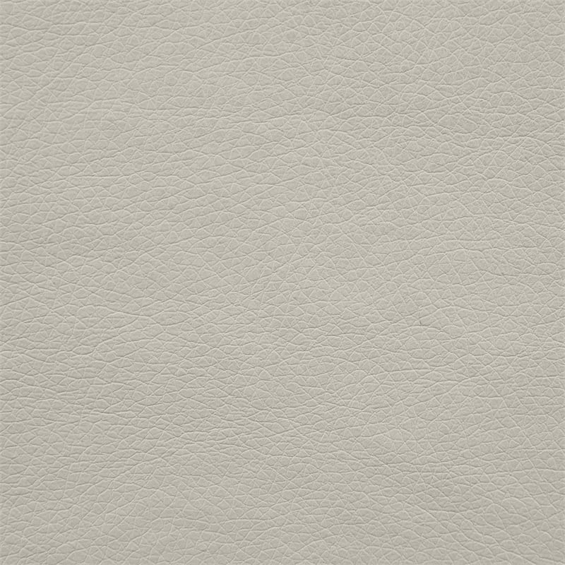 Poundex Furniture 2 Piece Faux Leather Sectional in Light Gray