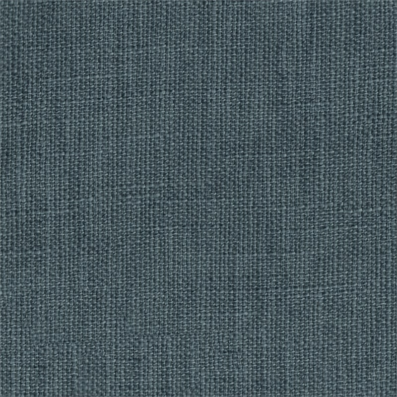 Poundex Furniture Polyfiber Fabric Convertible Sofa in Blue Grey