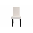 Poundex Wool Upholstered 5-Pcs Dining Set White Faux Marble Tabletop