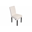 Poundex Wool Upholstered 5-Pcs Dining Set White Faux Marble Tabletop