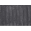Poundex 3-Piece Sectional Set in Dark Gray with Corduroy and Foam Comfort