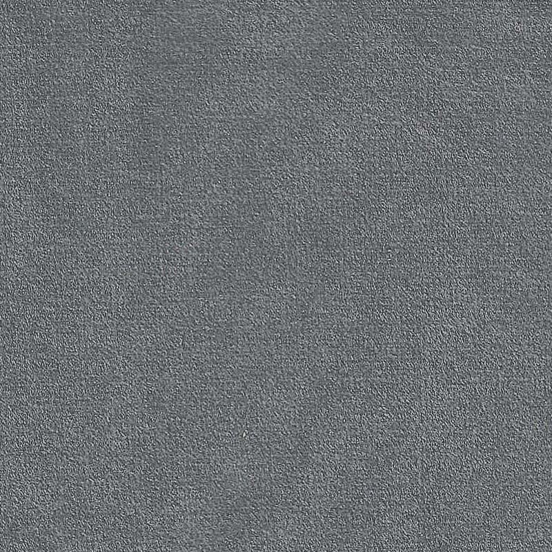 Poundex Adjustable V-Stitch Headboard Twin Bed Frame in Gray Velvet
