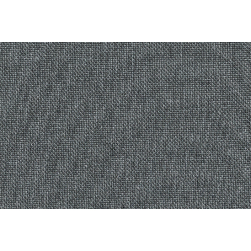 Poundex Reversible Convertible Sectional Fabric Upholstered in Gray