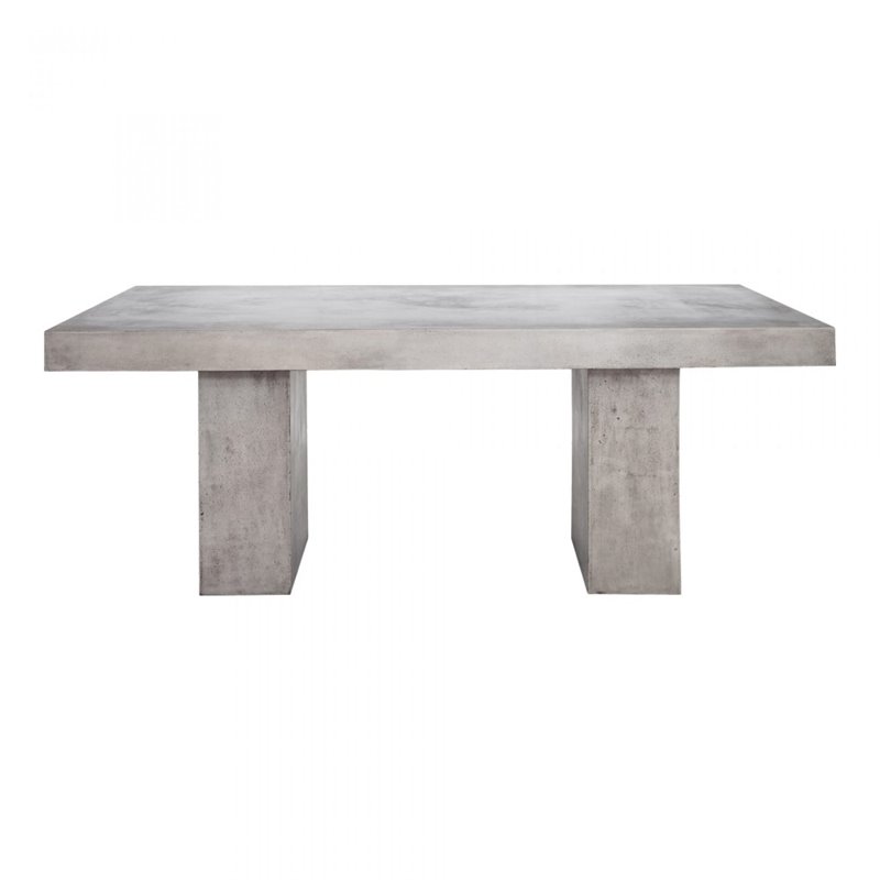 Details About Moe S Aurelius Cement Top Patio Dining Table In Dark Gray Details About Moe S Aurelius Cement Top Patio Dining Table In Dark Gray