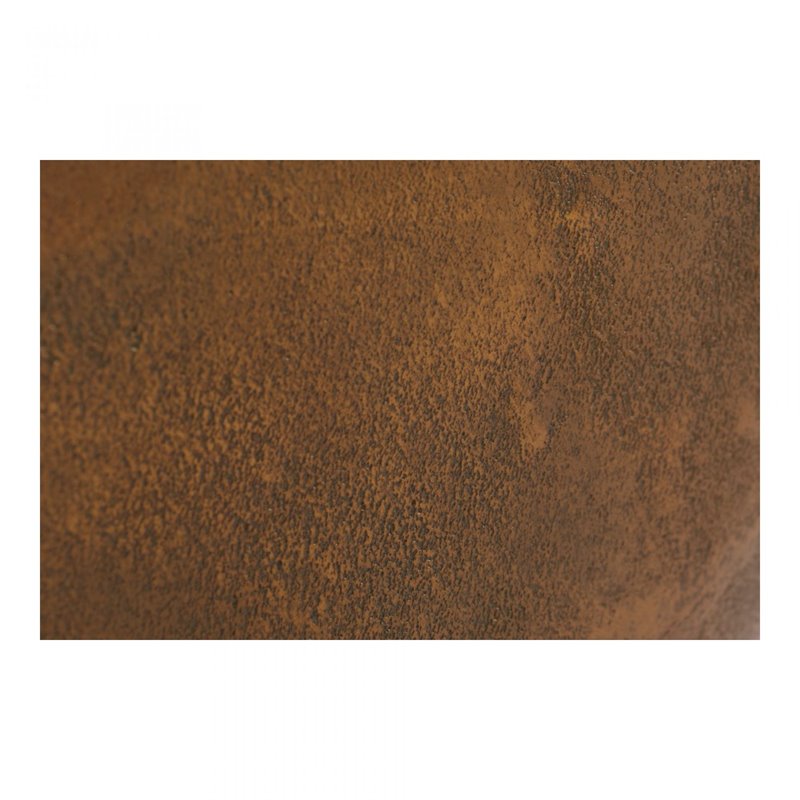 Moe's Home Collection Twist Contemporary Aluminum Accent Table in Brown