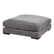 Moe's Home Collection Tumble Ultra-Soft Corduroy Fabric Ottoman