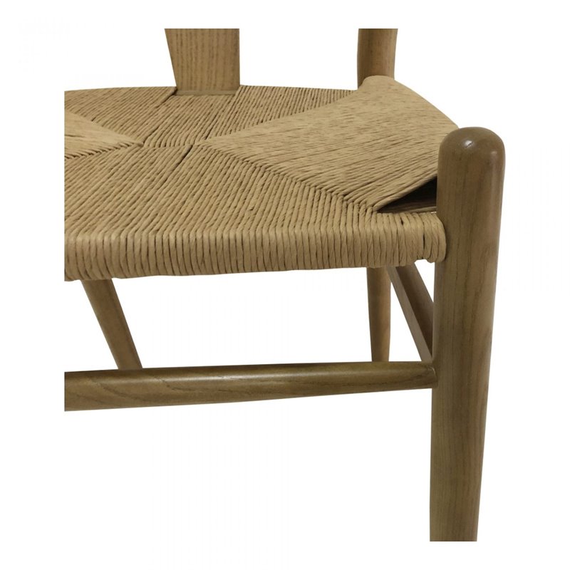 Moe S Home Ventana Wood Dining Chair In, Ventana Wicker Outdoor Furniture