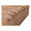 Moe's Home Collection Ramsay Leather Chaise