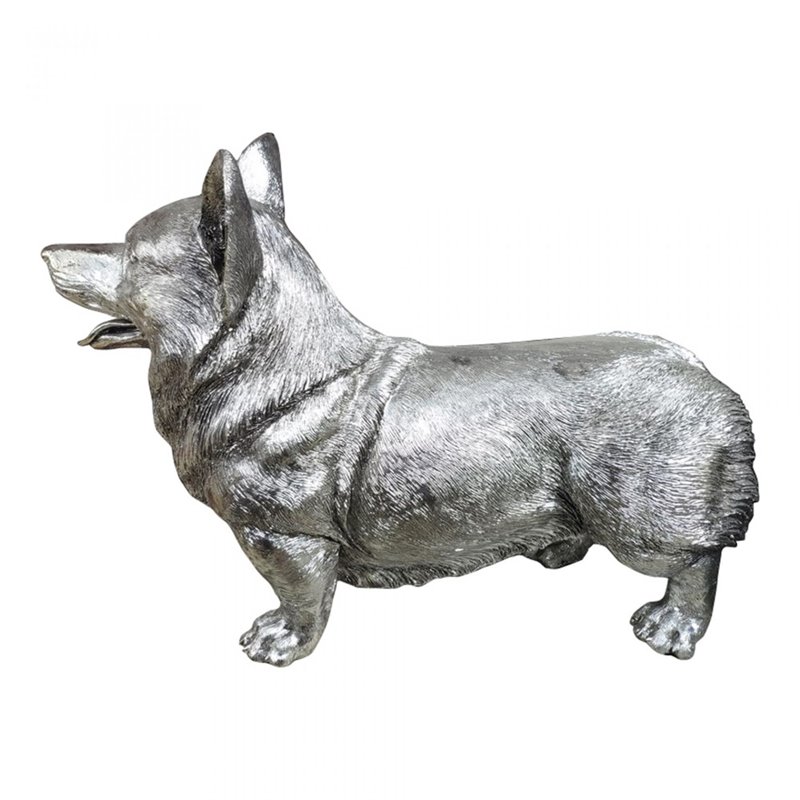 silver corgi