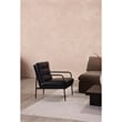 Moe's Home Collection Verlaine Modern Leather Chair in Black