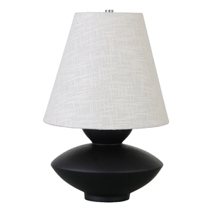 dell table lamp black black