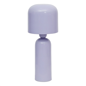 echo gloss table lamp soft purple purple