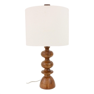 gwen table lamp honey brown brown
