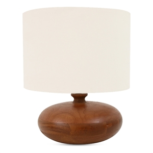evie table lamp honey brown brown