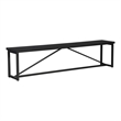 Moe's Home Collection Sierra Wood Benche Black Color