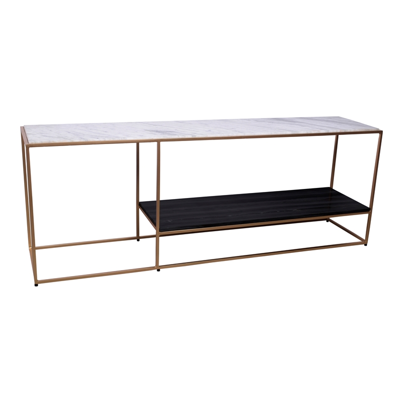 Moe's Home Collection Mies Metal Console Table Multi-Color