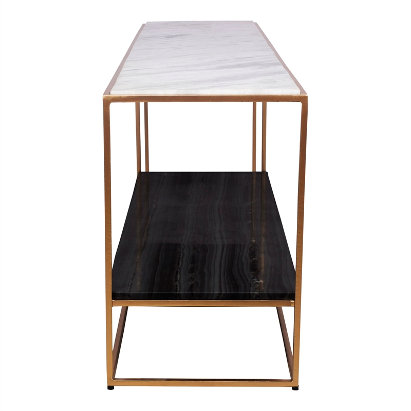 Moe's Home Collection Mies Metal Console Table Multi-Color