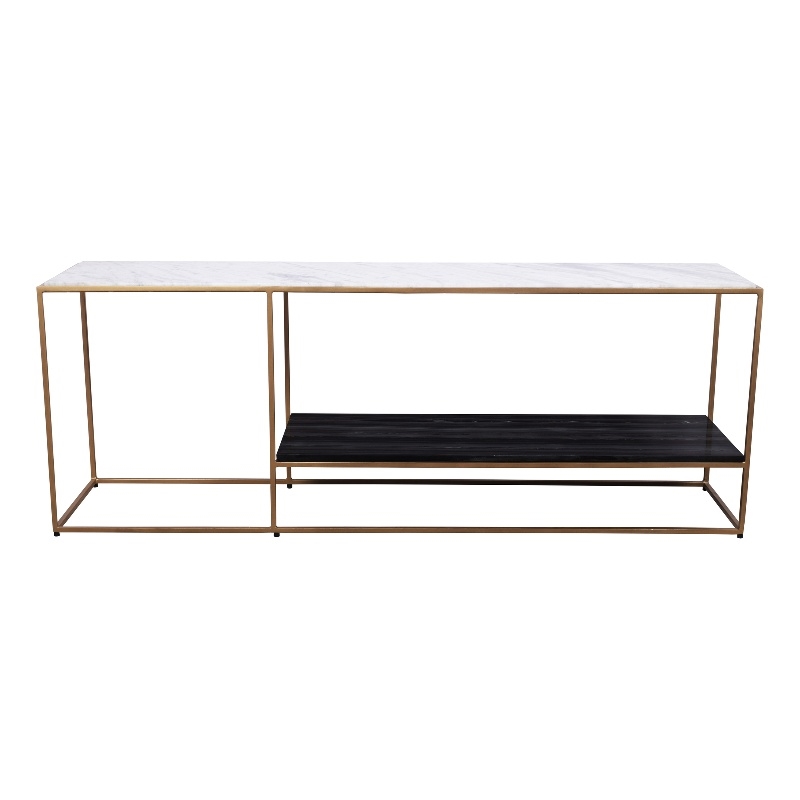 Moe's Home Collection Mies Metal Console Table Multi-Color