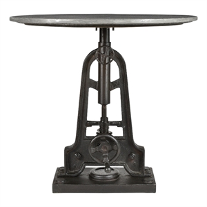 moe's home collection delaware adjustable cafe table