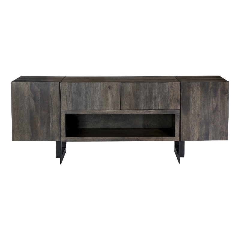 Moe's Home Collection Tiburon Wood Media Unit Natural Color