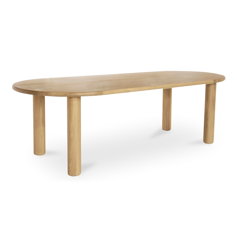 Moe's Home Collection MILO Wood Dining Table Natural Color