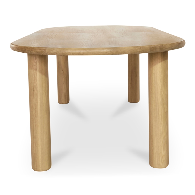 Moe's Home Collection MILO Wood Dining Table Natural Color