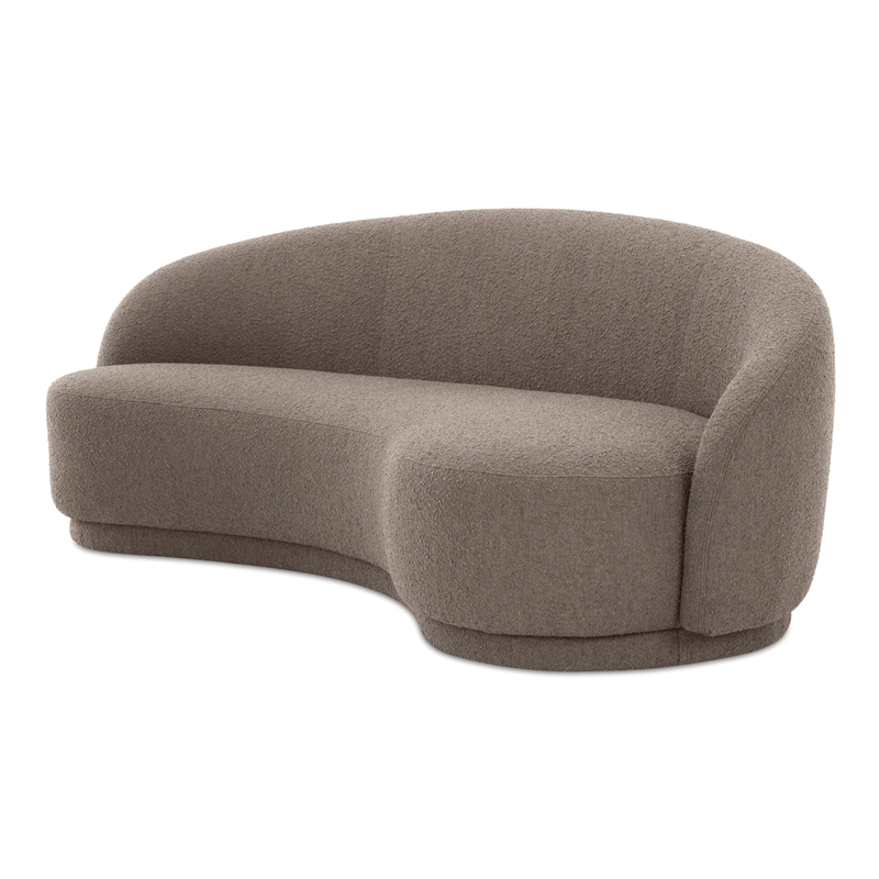 Moe's Home Collection Excelsior Sofa Warm Taupe Fabric Sofas
