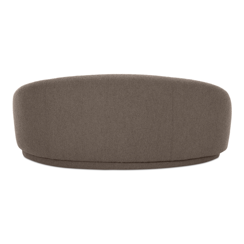 Moe's Home Collection Excelsior Sofa Warm Taupe Fabric Sofas