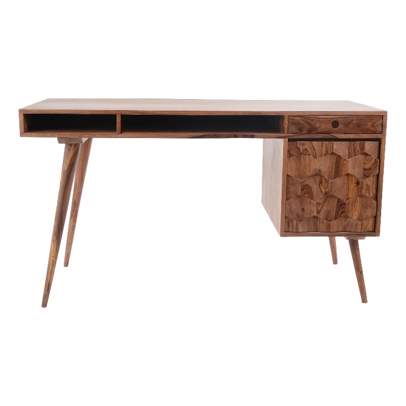 Moe's Home Collection O2 Desk Natural Wood Desks