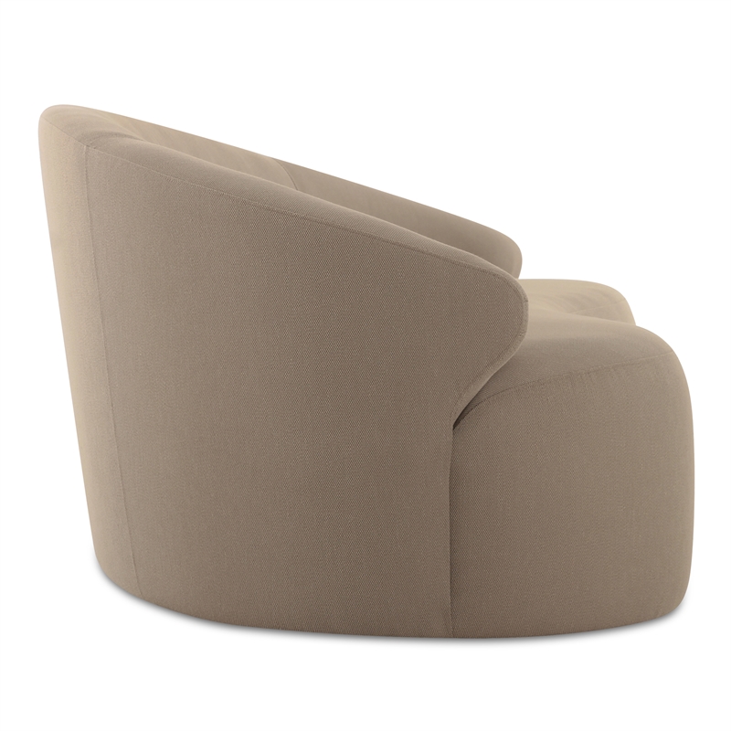 Moe's Home Collection Cove Outdoor Sofa Taupe Fabric Sofas
