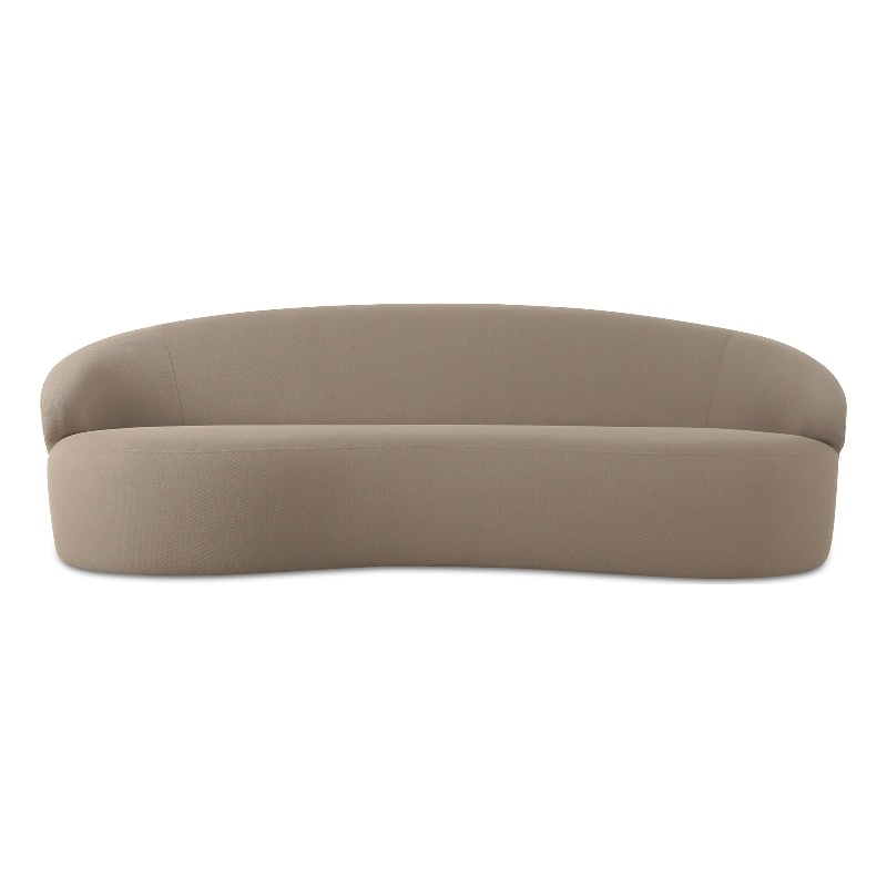 Moe's Home Collection Cove Outdoor Sofa Taupe Fabric Sofas