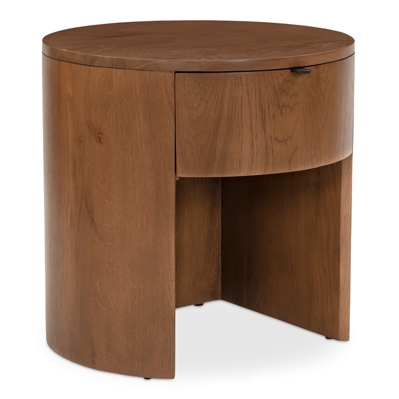 Moe's Home Collection Theo Nightstand Wood Brown