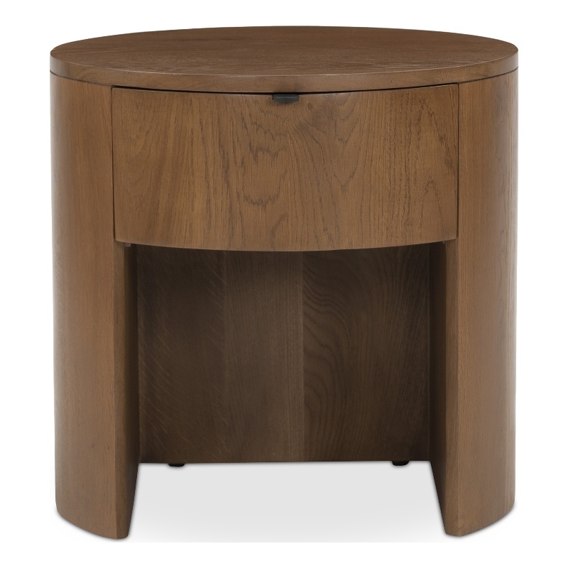 Moe's Home Collection Theo Nightstand Wood Brown